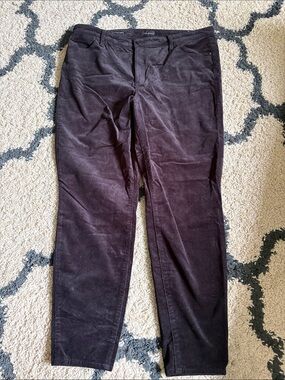 Talbots Women’s Jeggings in Black Corduroy